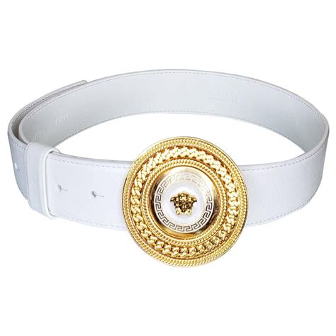 versace belt width|Versace medusa belt price.